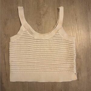 Abercrombie & Fitch crochet knit top